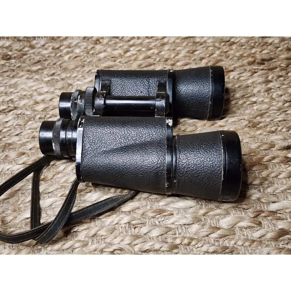 Vintage Stellar Famous Precision 7X50 Binoculars Coated Optics